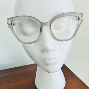 Peepers readers +2.25 Gray cat eye  Eyeglasses blue light filtering